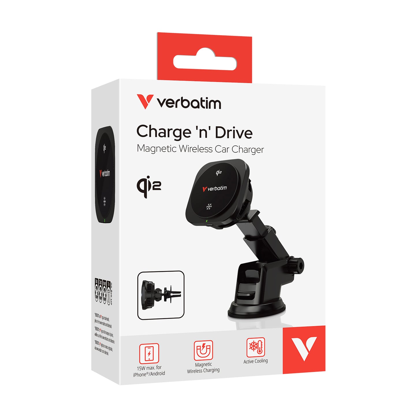 Charge 'n' Drive Qi2 磁吸無線車用充電器 (CND-02) 31861