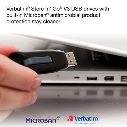 Store'n'Go V3 USB 3.2 Gen 1 隨身碟 (加入MicroBan專利抗菌技術)