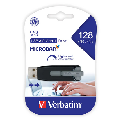 Store'n'Go V3 USB 3.2 Gen 1 隨身碟 (加入MicroBan專利抗菌技術)