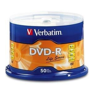 DVD-R 4.7GB 16X 生活系列 50片 筒裝 97176