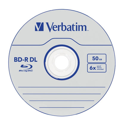 BD-R DL 50GB 6X 品牌系列 10片 43746