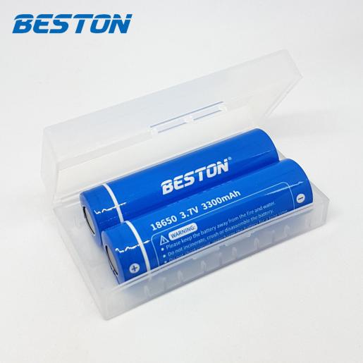 2粒裝 18650 Li-ion 充電池(平頭) 3300mAh 3.7V (10A)