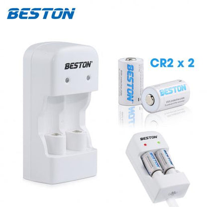 CR2充電器連 2 x Beston CR2 300mAh 充電池